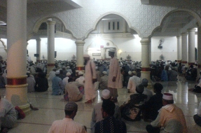 Tablighi Jamaat Mosque in Montasik District, Aceh Besar Regency, Aceh Province, Indonesia.