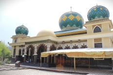 Ar-Rahman Mosque, Pekanbaru, Riau Province, Indonesia.