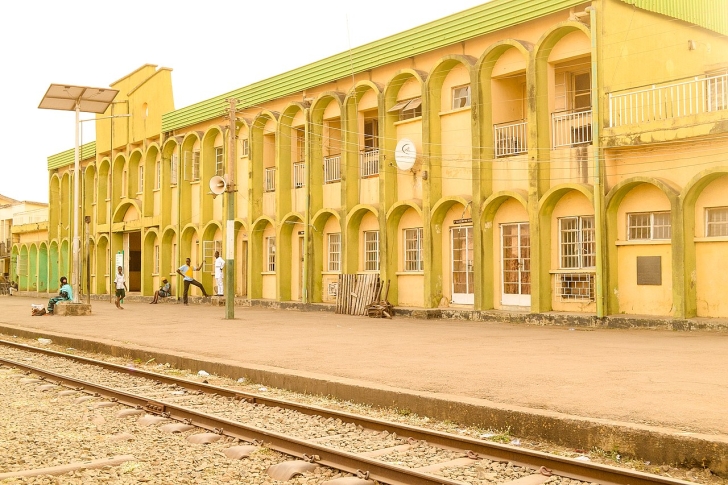 Ilorin Train Station, Kwara state, Nigeria.