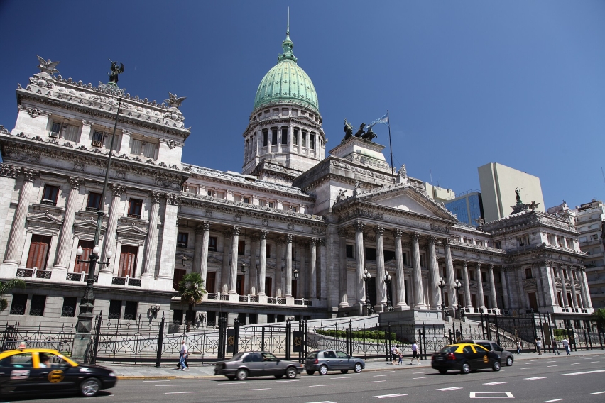 Palace of the Argentine National Congress, seat of the Legislature
