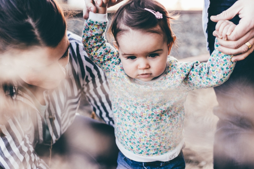 family with child
