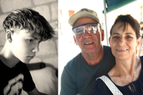 Jonathan Muir Burgos (L), 16-year-old son of Pastor Elier Muir Avila and wife Minervina Burgos Lopez in Cuba.