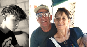 Jonathan Muir Burgos (L), 16-year-old son of Pastor Elier Muir Avila and wife Minervina Burgos Lopez in Cuba.