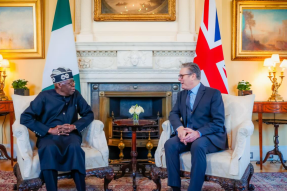 Bola Tinubu in UK