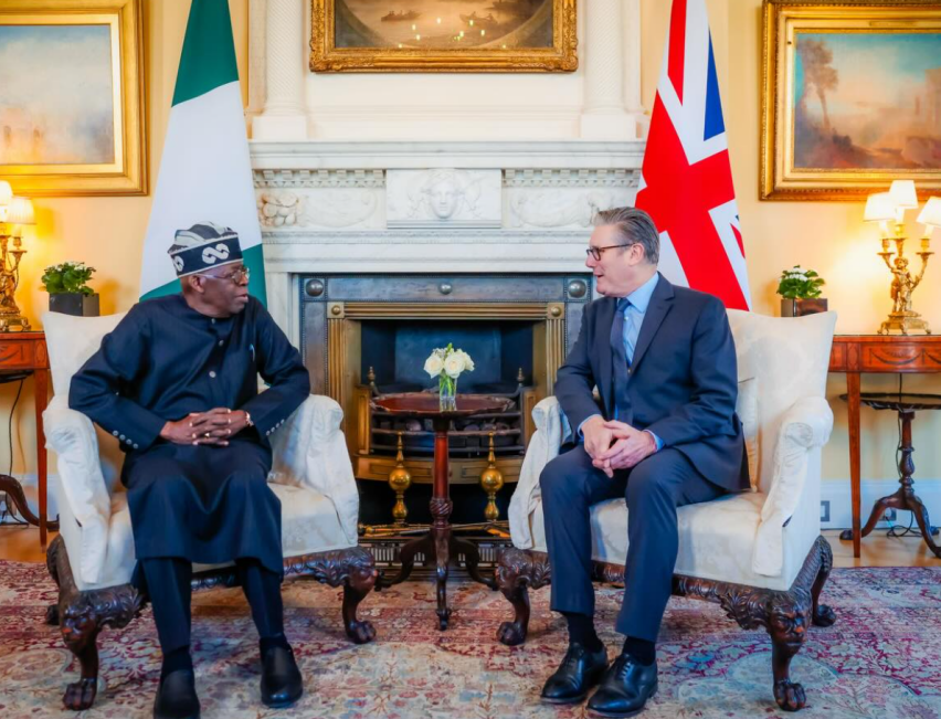 Bola Tinubu in UK