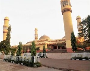 Sultan Bello Mosque in the city of Kaduna, Kaduna state, Nigeria.