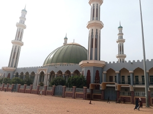 Central Mosque in Maiduguri, Borno state, Nigeria.