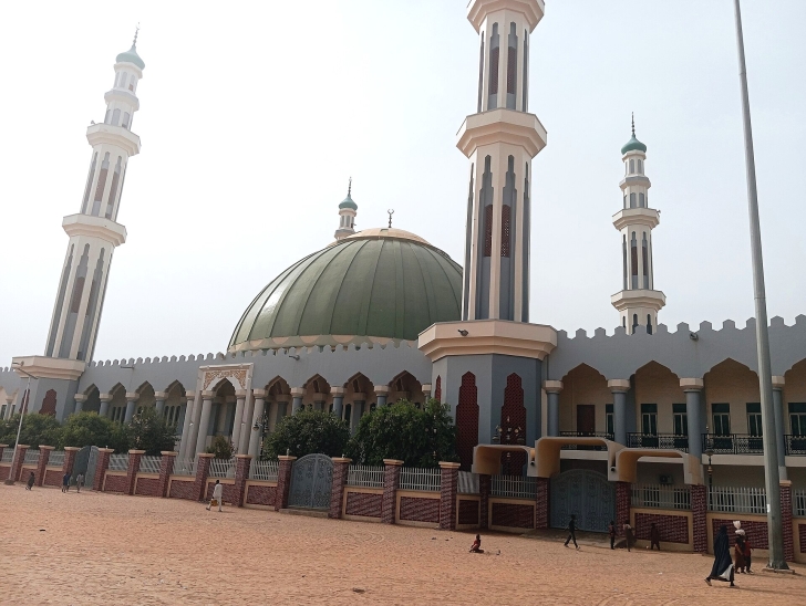 Central Mosque in Maiduguri, Borno state, Nigeria.