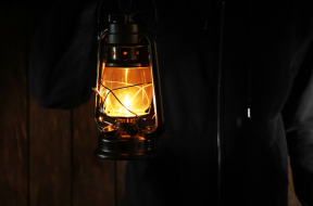 Holding Lantern