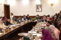 Punjab Assembly Standing Committee on Local Government and Community Development meeting on April 13, 2026.