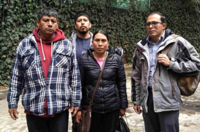 Evangelicals from the “Cantinela” community in Ixmiquilpan.