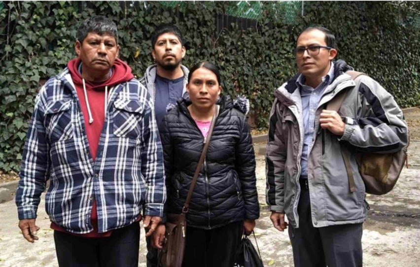 Evangelicals from the “Cantinela” community in Ixmiquilpan.