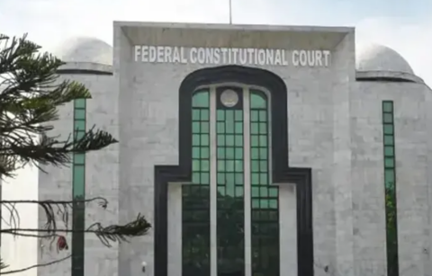 The Federal Constitutional Court in Islamabad, Pakistan.