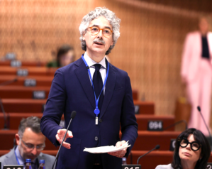The PACE resolution on freedom of religion was based on a report by Francesco Verducci of Italy, a member of the Socialists, Democrats and Greens Group in the Parliamentary Assembly.