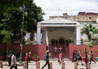 A view of Central Baptist Church in Delhi’s Chandni Chowk district.