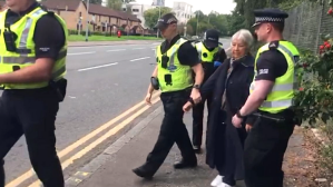 Rose Docherty was arrested in September 2025 for offering conversation near an abortion clinic in Scotland.