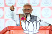 Prime Minister Narendra Modi’s speech during a Vijay Sankalp rally in Barrackpore, West Bengal, India on April 27, 2026.