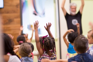 children at church