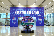 KANSAS CITY, MISSOURI - MAY 05: World Cup signage is displayed at the Kansas City airport ahead of the 2026 World Cup on May 05, 2026 in Kansas City, Missouri.