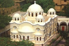 Virgin Mary Church at Zeitoun, in Cairo, Egypt.