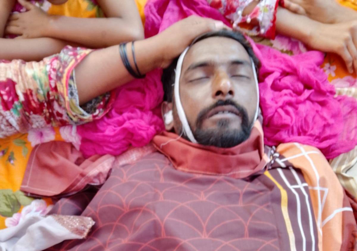 Family members mourn sanitation worker Shabbir Masih, who died after inhaling toxic gases while cleaning a sewer in Faisalabad, Pakistan. Rights advocates say the latest deaths highlight ongoing safety failures and discrimination affecting many Christian