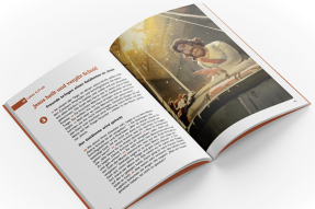German foundations dementia-adapted Bible, Encountering Jesus, draws on the Gospel of Luke and includes illustrations designed to evoke memories of faith.