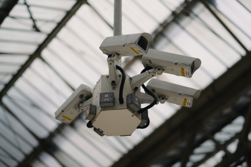 Security cameras in London, U.K.