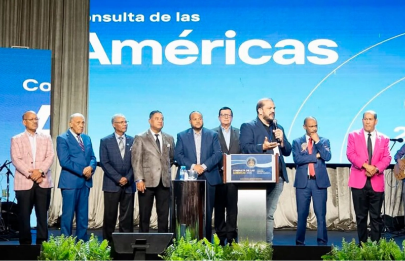 Representatives of the Dominican Evangelical Alliance