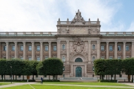The Parliament House, seat of the Riksdag since 1905.
