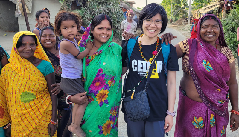 Dr Winnie in India