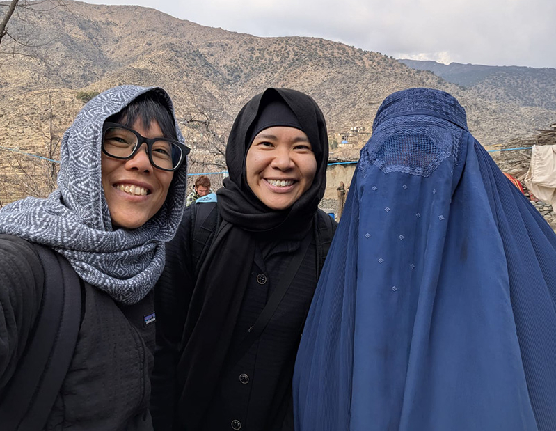 Dr Winnie in Afghanistan 1