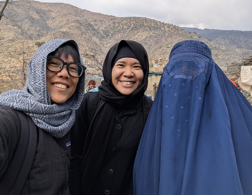 Dr Winnie in Afghanistan 1