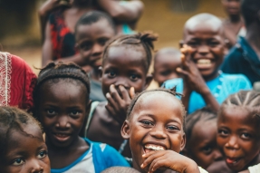Children in Sierra Leone, Africa