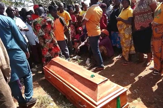 Funeral for one of nine Christians killed in Wereng, Plateau state, Nigeria in late October and early November 2025.