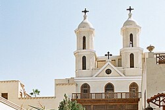 St. Virgin Mary’s Coptic Orthodox Church, also known as the Hanging Church (El Muallaqa), in Cairo, is one of the oldest churches in Egypt.
