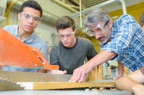 Young men mentored