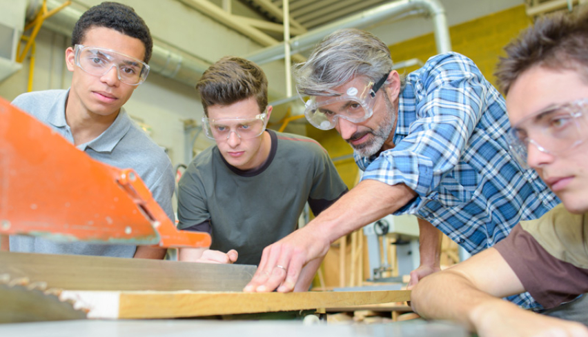 Young men mentored
