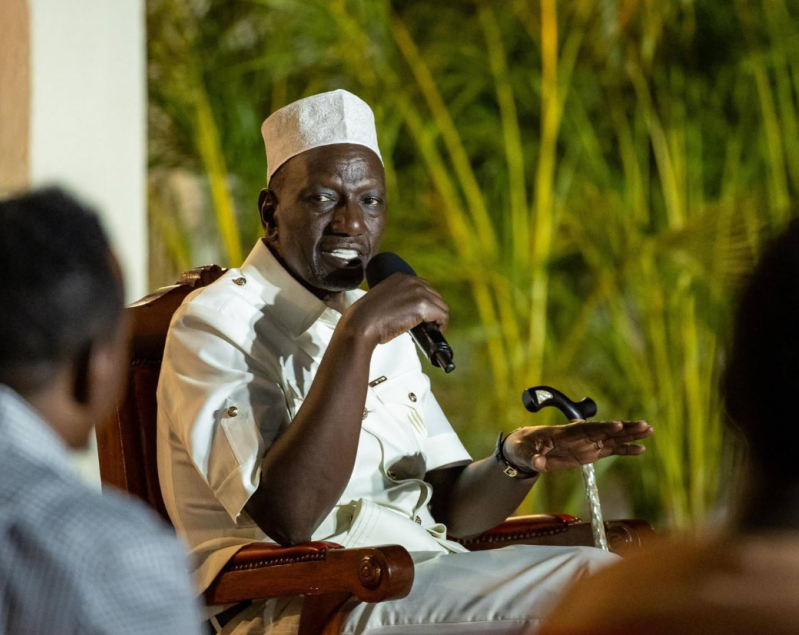 Ruto in Wajir - Madrasa