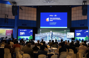 Delegates from 25 nations gather at GCF South Metro in Alabang, Metro Manila, for the opening session of the Asia Conference on Church & Mission 2026, June 9, 2026.