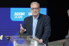If we lose discipleship, we lose the center of our mission. Rev. Botrus Mansour, Secretary General of the World Evangelical Alliance, delivers the keynote address at the opening session of the Asia Conference on Church & Mission 2026, Manila, June 9, 20