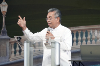 Bishop Efraim Tendero, WEA Global Ambassador and Executive Director of the Galilean Movement, delivers the second keynote address at the Asia Conference on Church & Mission 2026 in Manila, Philippines, June 9, 2026.