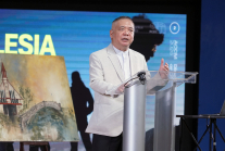 Dr. Bambang Budijanto, General Secretary of the Asia Evangelical Alliance, addresses delegates from 25 nations at ACCM 2026 in Manila, arguing that two centuries of evangelism without discipleship have left the Asian church in crisis, June 10, 2026.