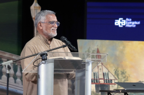 Rev. CB Samuel, honorary theological adviser for Micah Global and EFICOR, challenged Asian evangelical leaders to name at least five people they are actively discipling — and to ask honestly whether they could.