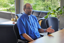 WCC General Secretary Rev. Prof. Dr Jerry Pillay during his exclusive interview with Christian Daily International at the Ecumenical Centre in Geneva.