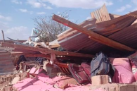 Church building demolished in Khartoum North, Sudan on July 8, 2025.