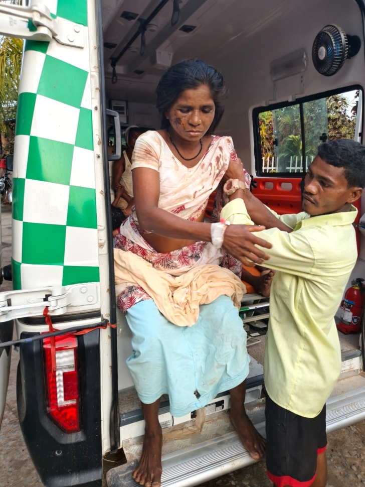 Christian woman attacked in Sadrapal village, Chhattisgarh state, on May 31, 2026.
