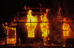 Burning Building