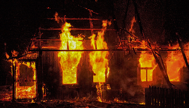 Burning Building