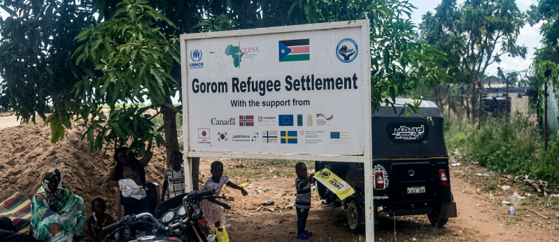 Gorom Refugee Settlement in South Sudan