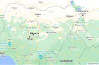 Location of Kaduna state in Nigeria.